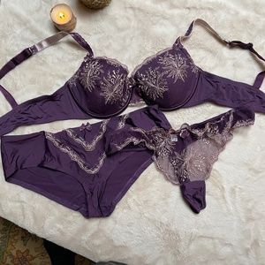 Felina purple lacy bra 36C